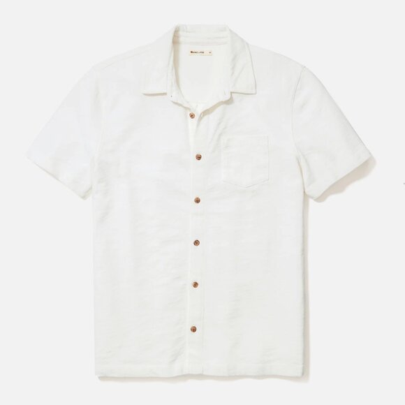 Marine Layer Vintage Heavy Slub Button Down Size M NWOT - Picture 2 of 9